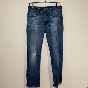 7 for all Mankind Jeans Men's Size 29 Blue Medium Wash Denim Casual